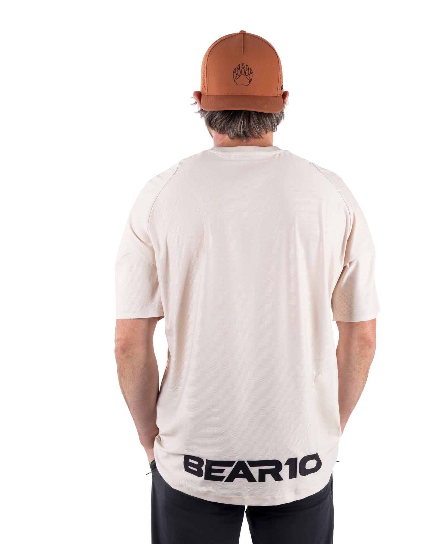 BEAR10 Men’s Short Sleeve MTB Shirt – Sand