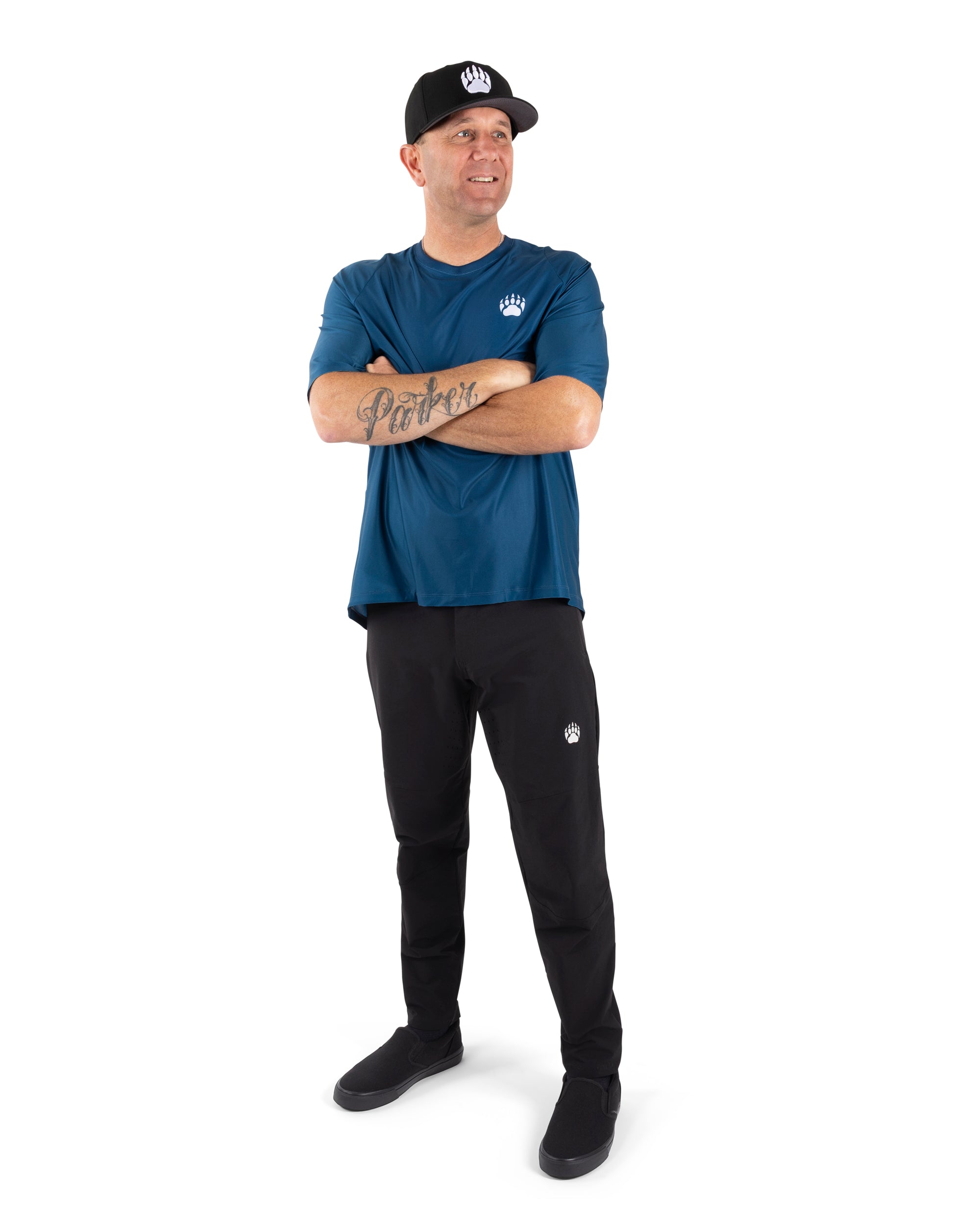 BEAR10 Men’s Short Sleeve MTB Shirt – Navy