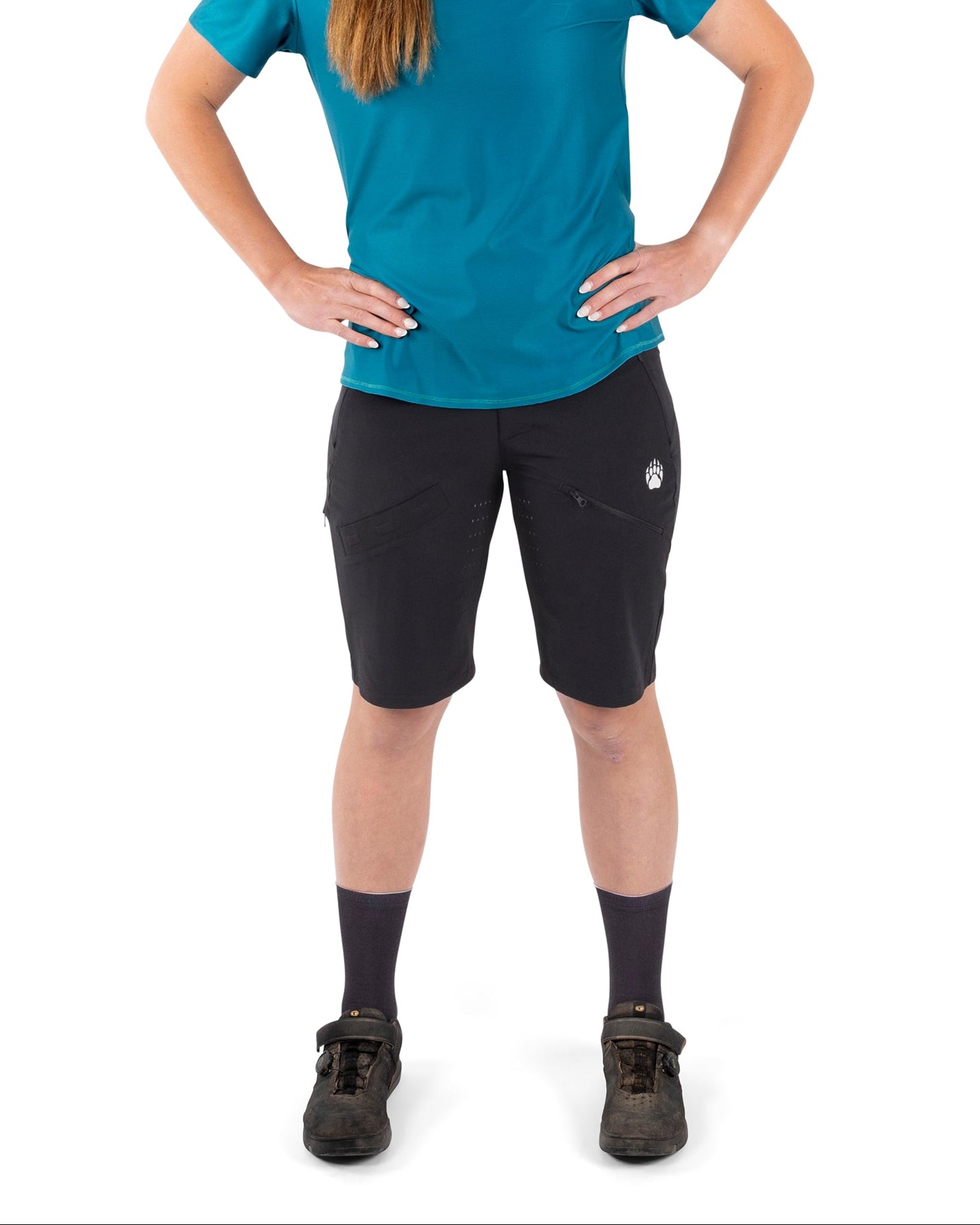 BEAR10 Women’s MTB Shorts – Black