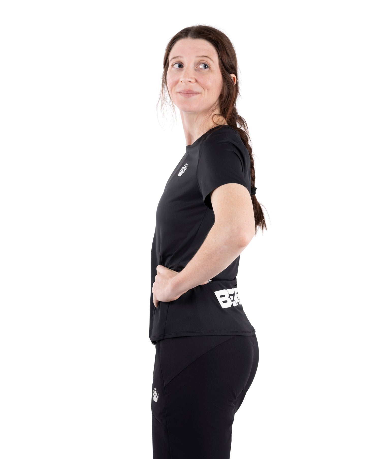 BEAR10 Women’s Short Sleeve MTB Shirt – Black