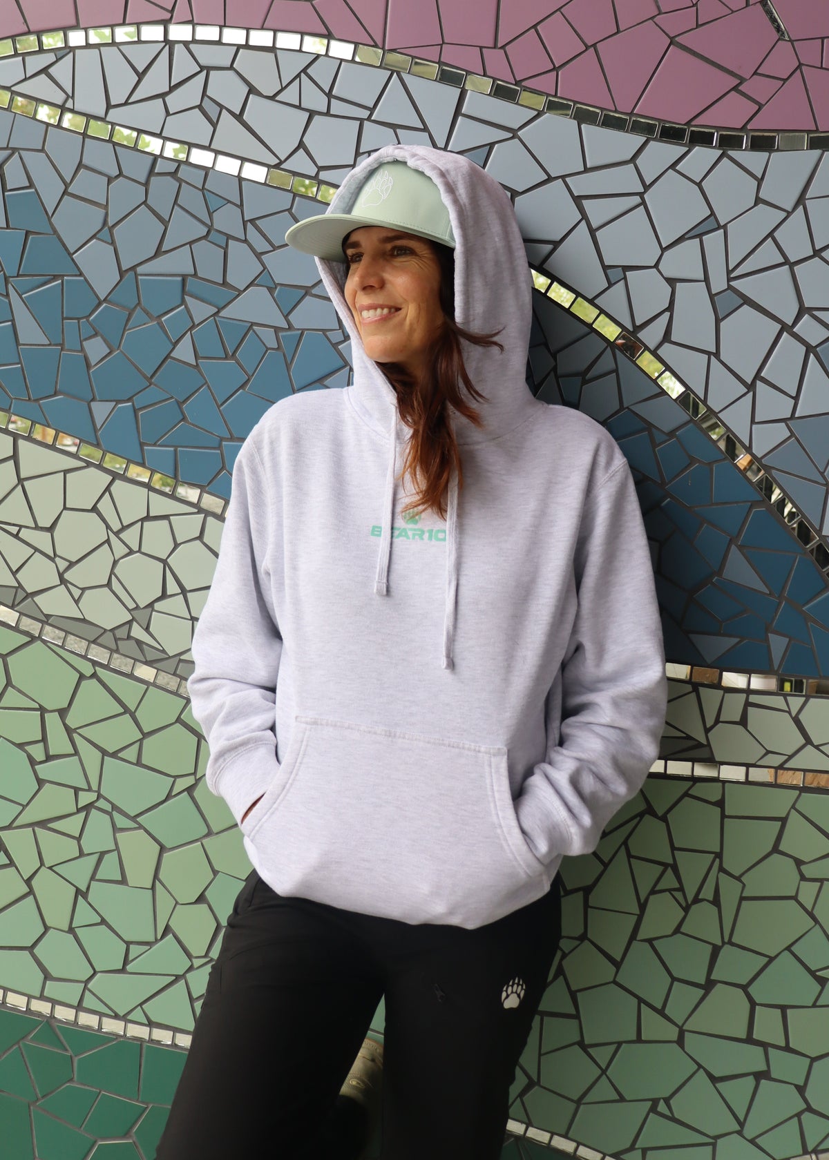 BEAR10 Pullover Hoodie – Ash Heather