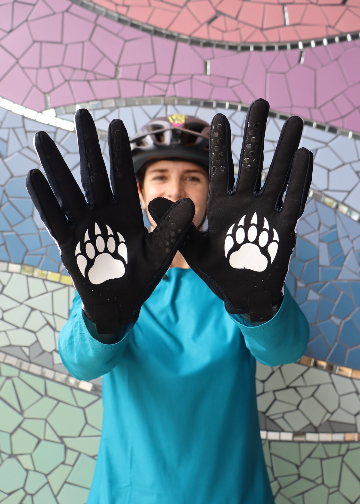 BEAR10 MTB Gloves - White